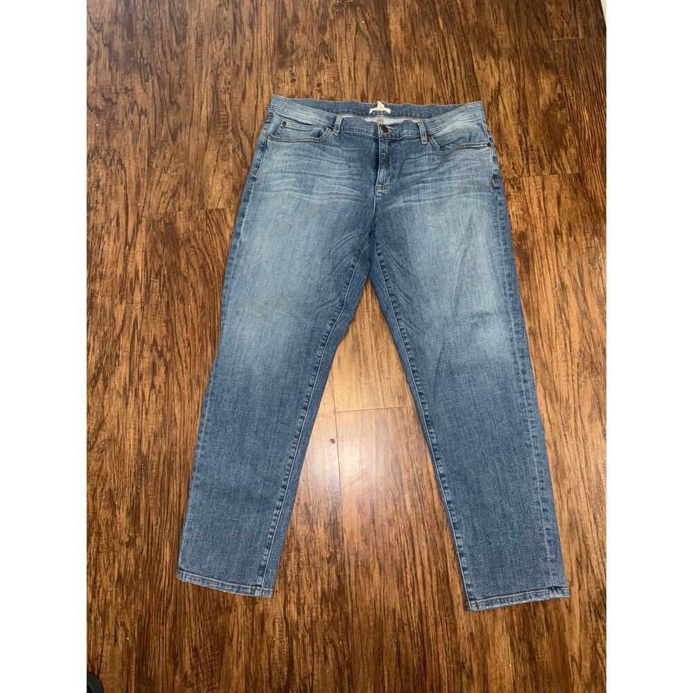 Eileen Fisher Jeans Women Medium Wash Straight Leg Minimalist Denim - Picture 14 of 14